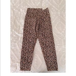 Aerie high waist cheetah 7/8 leggings NWT
